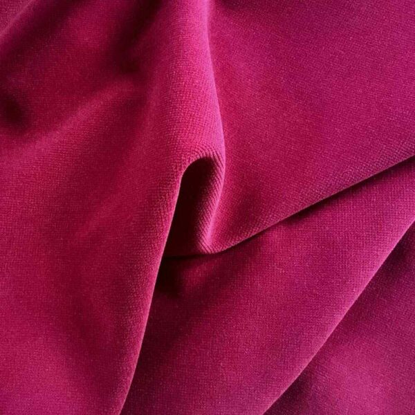 Velours 340g/m² 140cm M1 - BORDEAUX