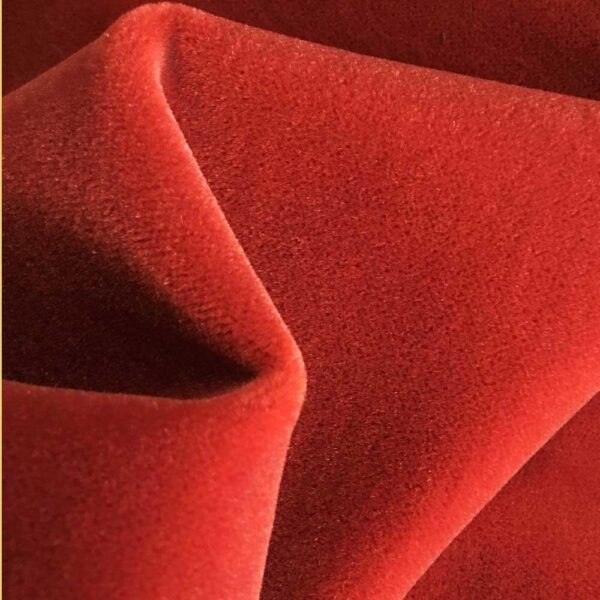 Velours 340g/m² 140cm M1 - ROUGE