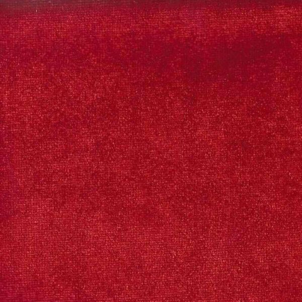 Velours élégance 150cm Ignifugé - 3215 ROUGE